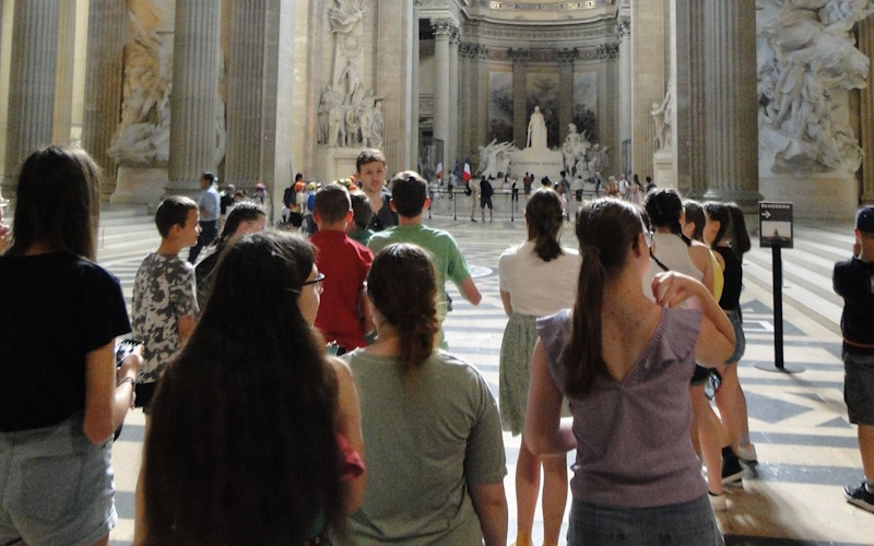 Visite du Panthéon…Impressionnant !